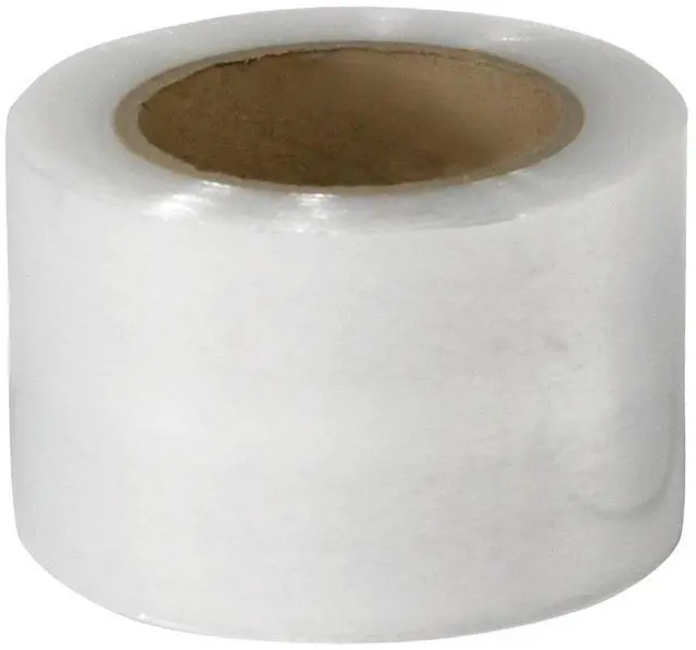 Main image of 3" x 600' Bundling Stretch Film, Clear, 120 Gauge, Includes 1 Plastic Dispenser, Stretch Wrap for Moving and Shipping, 18 Rolls