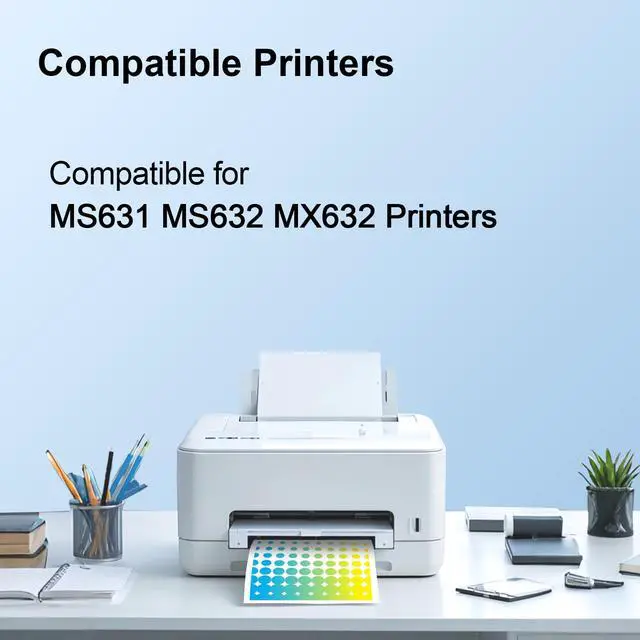 Alt view image 2 of 7 - Extra High Yield 66S1X00 Black Toner Cartridge Replacement for Lexmark 66S1X00 Use for Lexmark MS531 MS631 MS632 MX532 MX632 MS531dw MS631dw MS632dwe MX532adwe MX632adwe Printers (31,000 Pages)