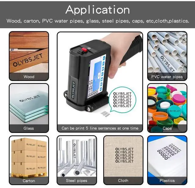 Alt view image 2 of 4 - BT-2580P Original Solvent Fast Dry Ink Cartridge Replacement for Handheld Inkjet Printer BT-HH6105B2, BT-HH6105B3 and B10