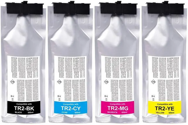 Main image of TR2 Ink Compatible Replacements for Roland TrueVIS TR2 Ink for Roland TrueVIS SG-300 SG-540 SG2-300 SG2-540 SG2-640 SG3-300 SG3-540 VG-540 VG-640 VG2-540 VG2-640 VG3-540 VG3-640, TR2 BK/C/M/Y