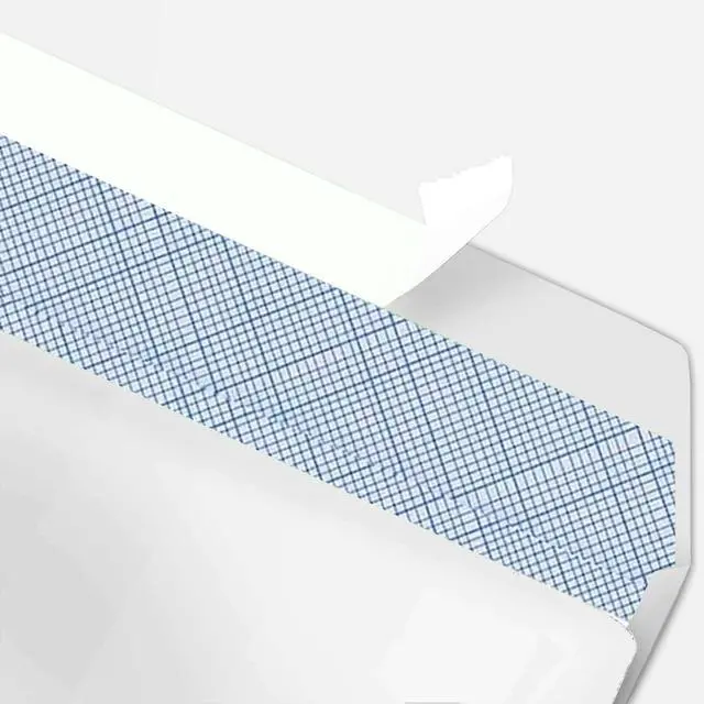 Alt view image 4 of 6 - 1000#10 Custom Printed Single Left Window Self Seal Security Envelopes Letter Size, Text and Logo Customization, Self Sealing Closure, Security Tinted, Size 4 18 X 9 12 Inches, 24 LB
