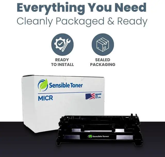 Alt view image 4 of 7 - Replacement for HP 148A W1480A MICR Toner Cartridge W/ Chip, for Laser Jet 4001DN, 4001DW, 4001N, MFP 4101FDN, MFP 4101FDW ONLY, NOT for E Series Printers, 2.9K Pages, Built in USA