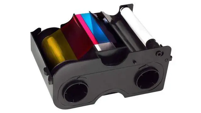 Alt view image 2 of 2 - 2 x Fargo 45000 Color Ribbon - YMCKO - 250 Prints Software Demo
