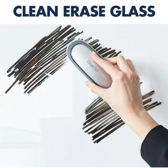 Alt view image 4 of 7 - Dry Erase Board, Magnetic Whiteboard 4' x 3', Glass Board for Wall, Infinity, Brilliance White (G24836W)