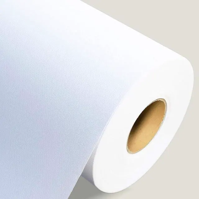 Alt view image 2 of 7 - Polyester Canvas Roll 60" x 40ft Waterproof Matte Inkjet Canvas for Decorative Painting Advertising and Wide Format Inkjet Printing