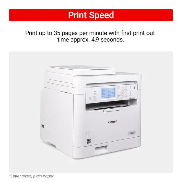 Alt view image 6 of 7 - imageCLASS MF287dw - Monochrome, Duplex, Wireless Laser Printer, All-in-One Print, Copy, Scan, Fax, Auto Document Feeder, 1 Year, 35 PPM, White