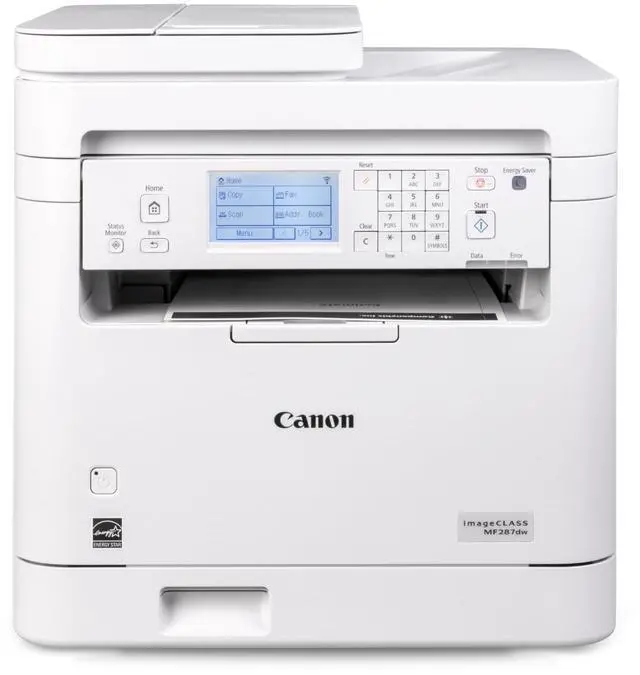 Main image of imageCLASS MF287dw - Monochrome, Duplex, Wireless Laser Printer, All-in-One Print, Copy, Scan, Fax, Auto Document Feeder, 1 Year, 35 PPM, White