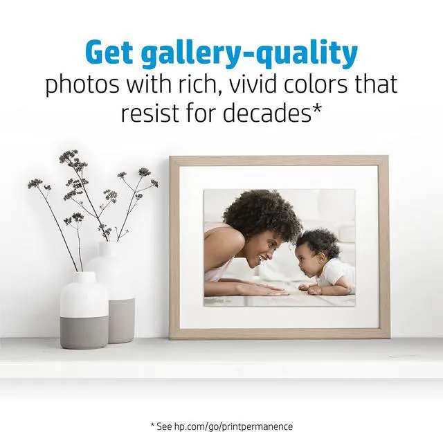 Alt view image 3 of 7 - Premium Plus Photo Paper, Satin, 8.5x11 in, 50 sheets (CR667A) (Pack of 5)
