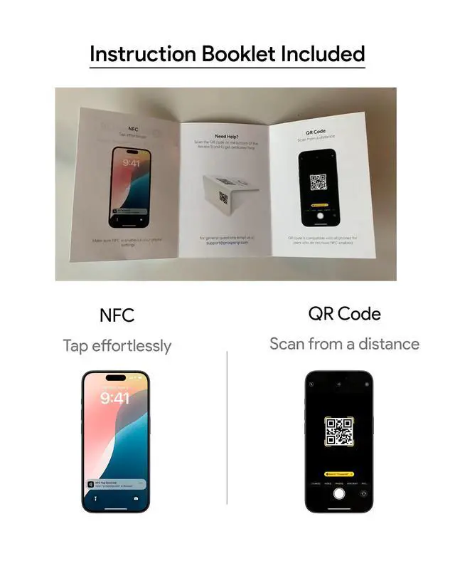 Alt view image 4 of 7 - Google Review Stand - NFC & QR Code, Easy Setup, For All Businesses (10-Pack)