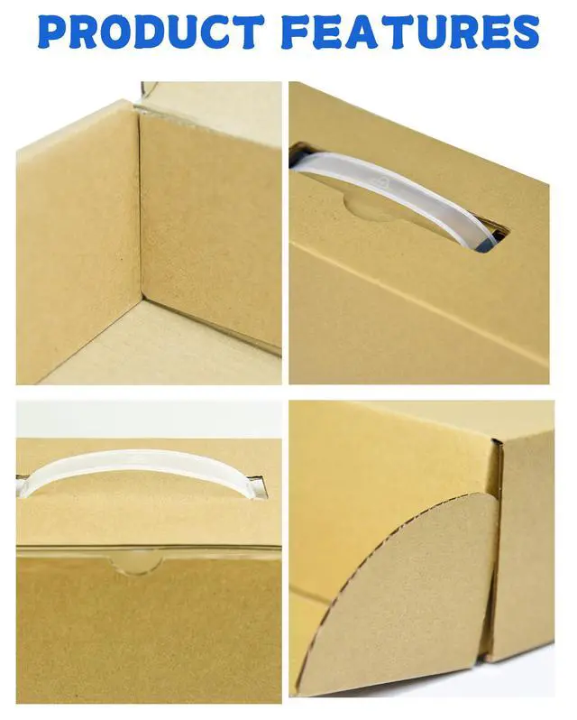 Alt view image 6 of 7 - Laptop Shipping Box with Protection Foam for up to 17 Inches Notebook, Cardboard Laptop Box for Shipping, Secure Mailing Boxes, 8 Pack