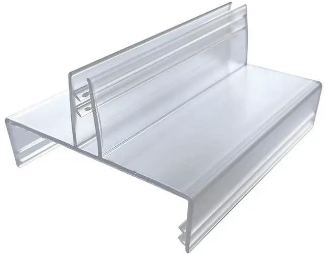 Main image of Gondola Top Retail Sign Holder, Heavy-Duty Sign Gripper, 3" Wide