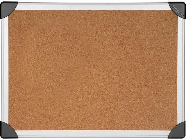 Main image of Cork Board, 6'x4', Aluminum, Silver/Brown (LLR19193)