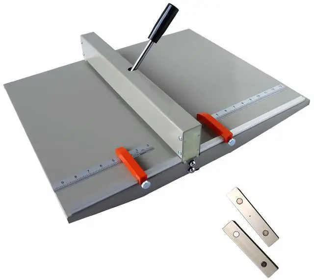 Main image of Manual Creasing Machine Manual Creaser Scoring Machine Scorer Creaser with 2 Magnetic Block 14inch/360mm