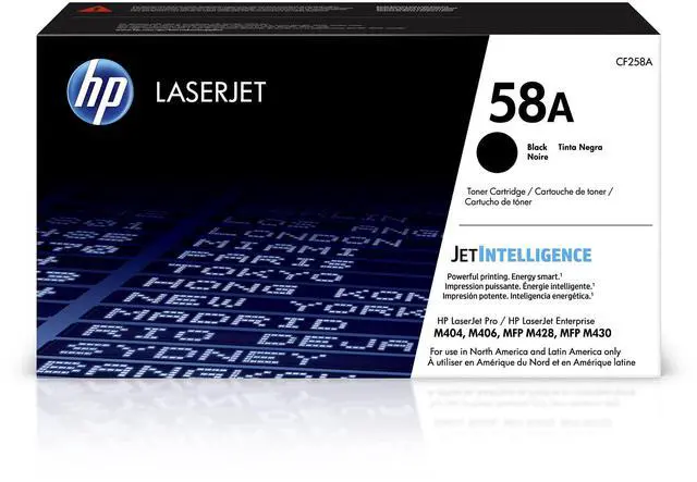 Main image of 58A (CF258A) Black Original Toner Cartridge
