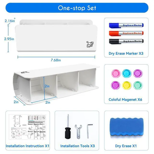 Alt view image 2 of 7 - Rolling White Board, 48 x 32 Height Adjustable Whiteboard on Wheels, Large Magnetic Standing Mobile Easel Board, Double-Sided with Stand for Office, Home, and Classroom