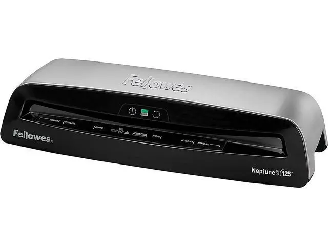 Alt view image 3 of 7 - Neptune 3 125 Laminator with 10 Pouches, 12.5 Inch (5721401), Silver, Black