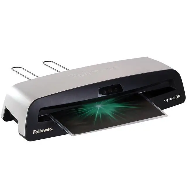 Alt view image 4 of 7 - Neptune 3 125 Laminator with 10 Pouches, 12.5 Inch (5721401), Silver, Black