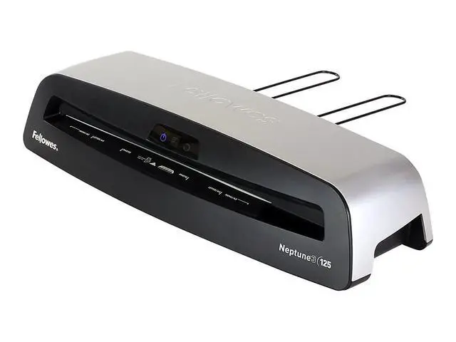 Alt view image 7 of 7 - Neptune 3 125 Laminator with 10 Pouches, 12.5 Inch (5721401), Silver, Black