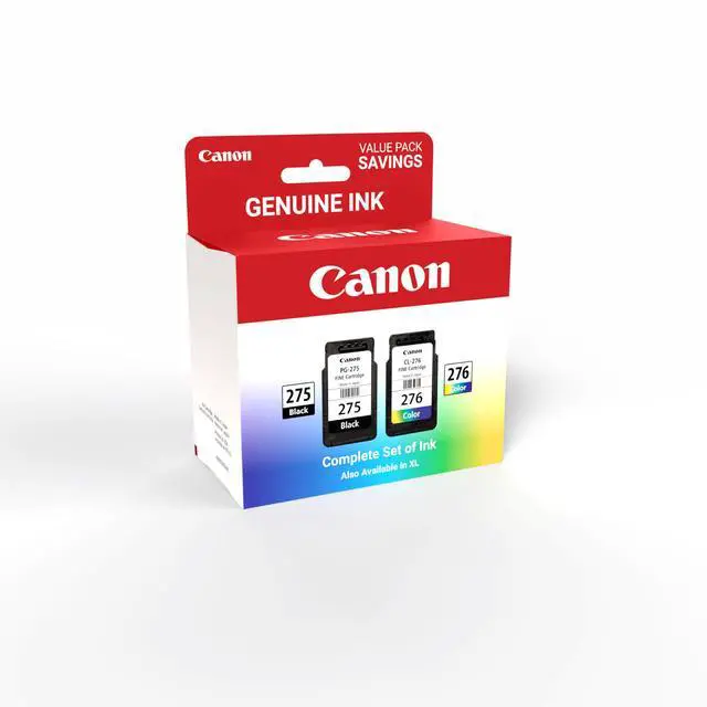 Alt view image 2 of 7 - PG-275 XL/CL-276 XL Genuine Ink Value Pack (2 Cartridges),Compatible with TS3520/3522/4722/3720/3722,TR4720,(Pack of 2)