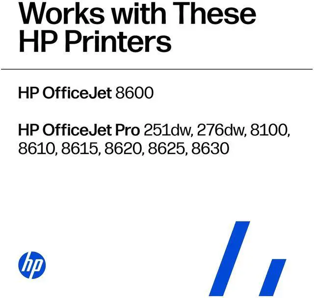 Alt view image 2 of 7 - 950XL Black + 951 Cyan, Magenta, Yellow Ink (Black XL + CMY) | Works OfficeJet 8600 OfficeJet Pro 251dw, 276dw, 8100, 8610, 8615, 8620, 8625, 8630 | C2P01FN