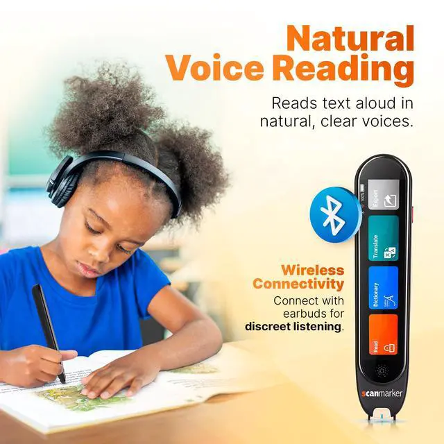 Alt view image 5 of 7 - Pro | Translation Pen & Reading Pen for Kids & Adults | Assistive Tool & Language Translator Device for Dyslexia, Reading Support & Language Learners | Translator Pen for 100 Languages