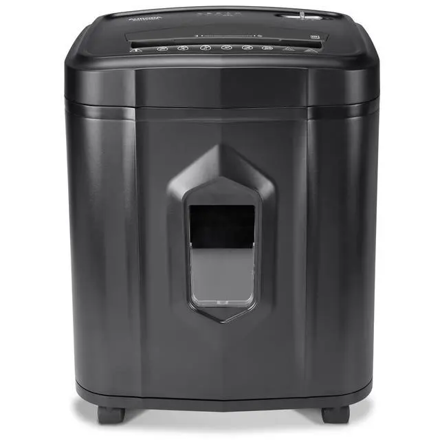 Alt view image 6 of 7 - AU1225MA High-Security 12-Sheet Micro-Cut Paper and CD/Credit Card Shredder/ 5-Gallon Pullout Basket/40 Minutes Run Time