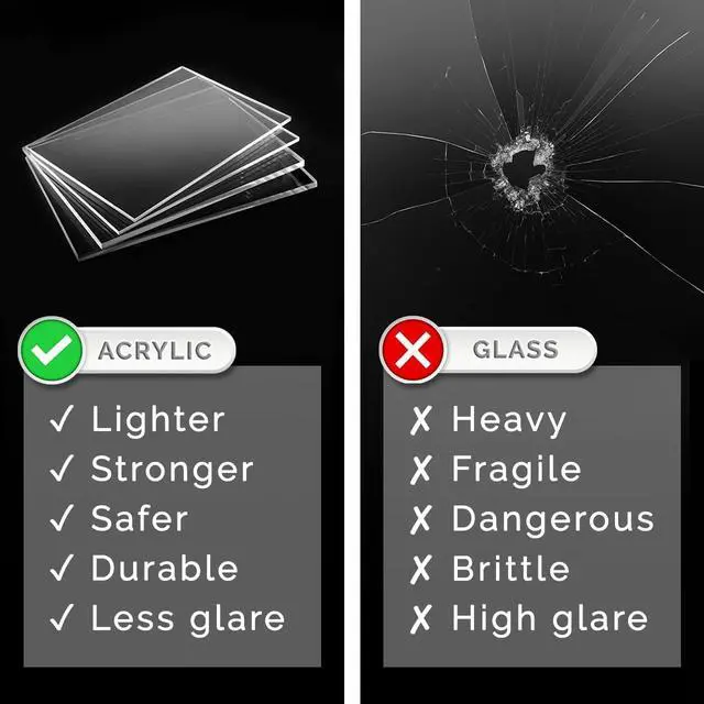 Alt view image 2 of 2 - 4 Pack 8 Inch Locking Ballot Box Clear Acrylic Square Cube Top Locking See Through Countertop Contests Entry or Donation Collection Bin