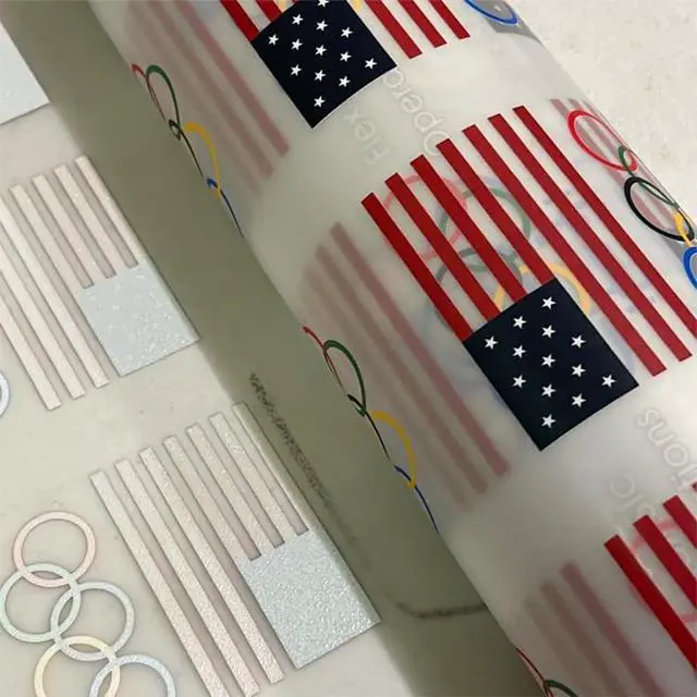 Alt view image 2 of 7 - Premium DTF Transfer Film | 24"x164ft PET White Ink Hot Printing Film | Perfect for DTF Powder Shake Machines (24"x 164ft)
