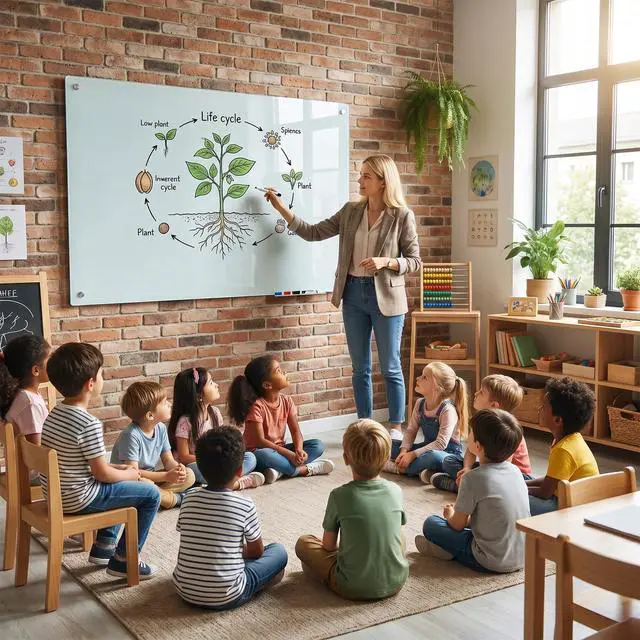 Alt view image 6 of 7 - Magnetic Glass Dry Erase Board - 60'' x 36'' Whiteboard White Writing Board Nano-Coated Tempered Glass Marker for Wall Office School and Home
