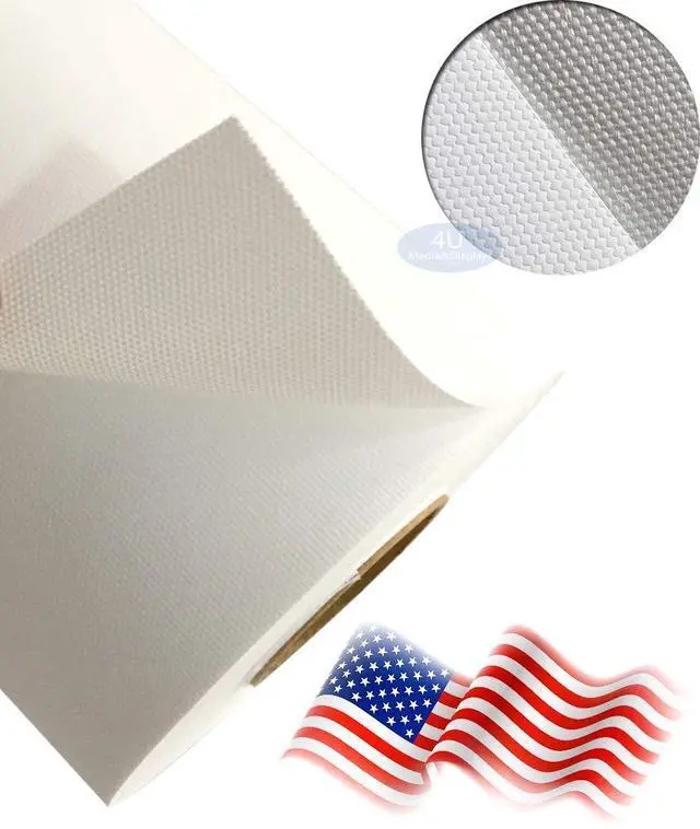 Alt view image 2 of 6 - Polyester Matt Inkjet Art Canvas 44"x40ft. Roll and Professional Digital Inkjet Waterproof Printing 100% Polyester Art Canvas Great
