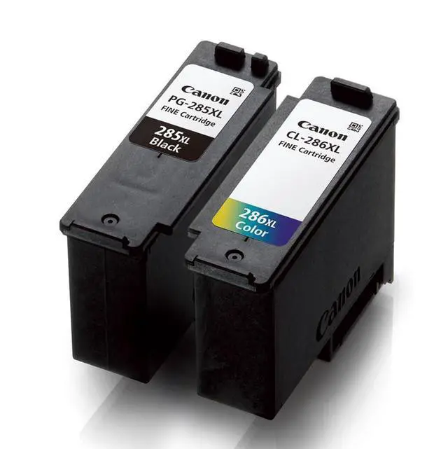 Alt view image 2 of 2 - PG-285 XL/CL-286 XL Genuine Ink Value Pack (2 Cartridges),Compatible with TR7820,TS7720/7722,(Pack of 2)