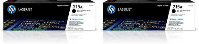 Main image of 215A Black Toner Cartridge Printers | Works with Printer Series: Color LaserJet Pro M155,Color LaserJet Pro MFP M182,M183 | W2310A,(Pack of 2)