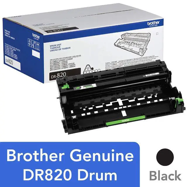 Alt view image 2 of 4 - Genuine-Drum Unit, DR820, Seamless Integration, Yields Up to 30,000 Pages, Black