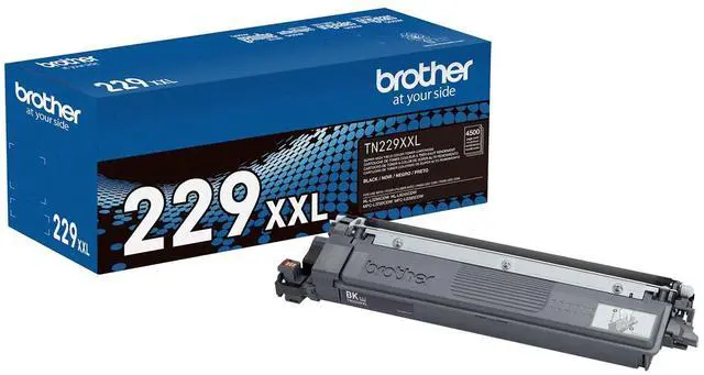 Main image of Genuine TN229XXLBK Black Super High Yield Printer Toner Cartridge - Print up to 4,500 Pages(1), Compatible with HL-L3295CDW, HL-L8245CDW, MFC-L3780CDW, and MFC-L8395CDW Printers