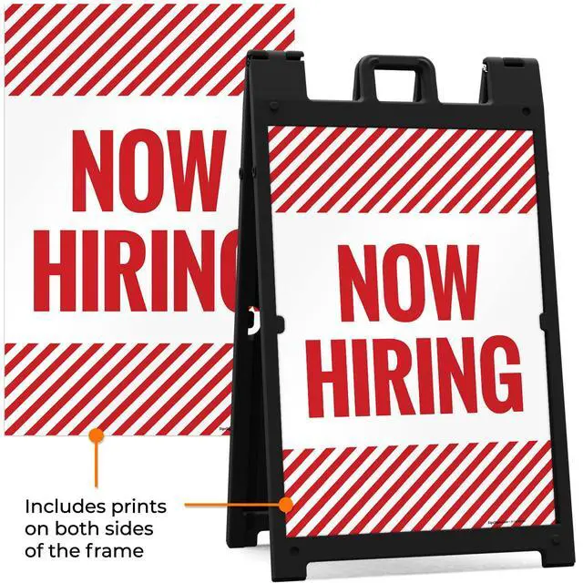 Alt view image 5 of 7 - Shuttle Service Pickup Sidewalk Sign Kit, | 18x24 Replacement Panels 2-Pack Corrugated Plastic USA Made
