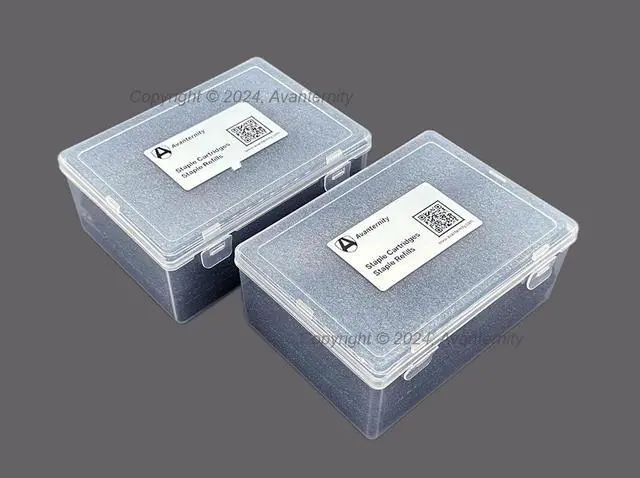 Alt view image 5 of 6 - 's Staple Refills, Compatible with Lexmark PN 25A0013 Staple Cartridges (Pack of 2 Boxes)