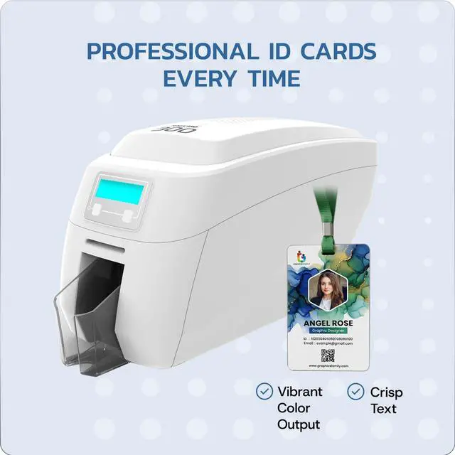 Alt view image 6 of 7 - 2 x Magicard 300 Printer MC300YMCKO/2 Color Ribbon - YMCKO - 300 Prints Software Demo Card