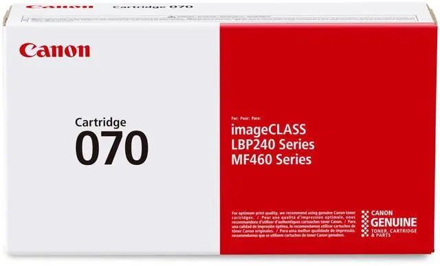 Main image of Genuine 070 Black Toner Cartridge Compatible with MF465dw, MF462dw, LBP247dw, LBP246dw