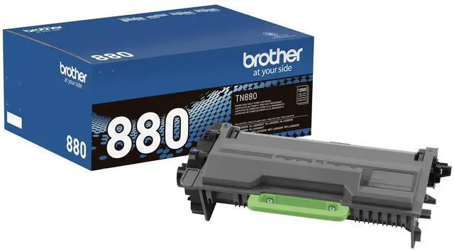 Main image of Genuine Super High Yield Toner Cartridge, TN880, Replacement Black Toner, Page Yield Up To 12,000 Pages, Amazon Dash Replenishment Cartridge