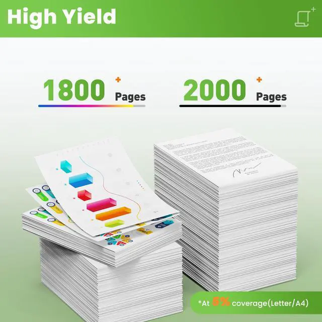 Alt view image 3 of 7 - 952XL Ink Cartridges Combo Pack, Compatible for HP 952 XL 952XL 952 Ink Cartridge Work with OfficeJet 8702 OfficeJet Pro 8710 7740 8720 8702 8210 7720 8715 8730 8740 8216 Printer (BK/C/M/Y,4 Pack)