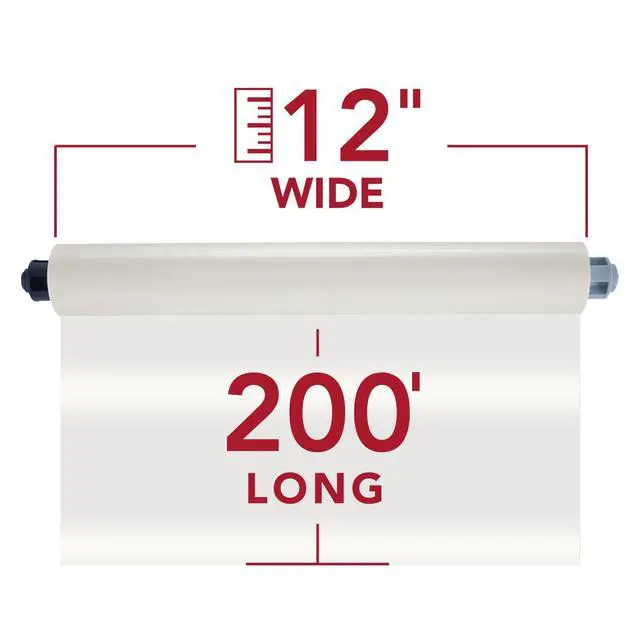Alt view image 2 of 5 - Thermal Laminating Film, Rolls, Ultima 35 EZload, Glossy, NAP II, 12" x 200', 2 Pack (3125913EZ)