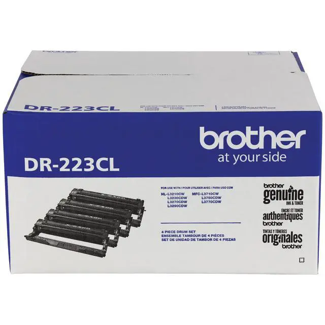 Alt view image 2 of 7 - Genuine -Drum Unit, DR223CL, Seamless Integration, Yields Up to 18,000 Pages,Black