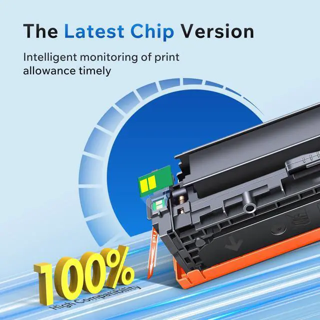 Alt view image 2 of 6 - Compatible for HP 218X Work for HP 3301fdw 3301cdw 3301sdw 3201dw 4 Pack | Compatible for HP 218X toner cartridges 4 pack work for HP color laserjet pro mfp 3301sdw 3301fdw 3301cdw 3201dw 218X HP218X