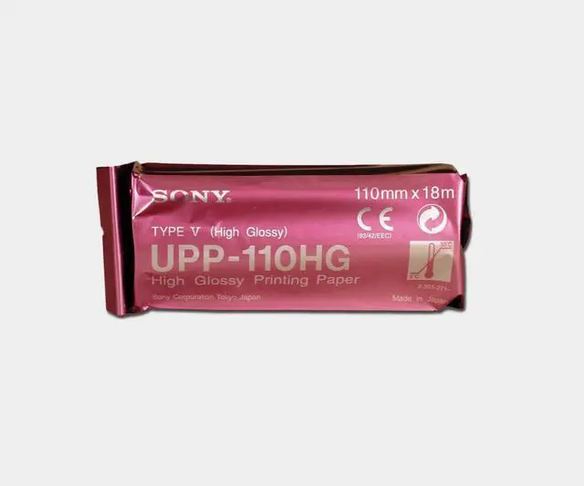 Alt view image 3 of 7 - UPP-110HG Thermal Print Media Video Imaging Paper 1box (10 Rolls)
