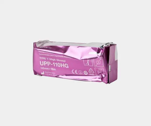 Alt view image 4 of 7 - UPP-110HG Thermal Print Media Video Imaging Paper 1box (10 Rolls)
