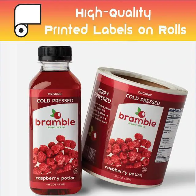 Alt view image 3 of 7 - 500+ Custom Round/Square/Rectangle Roll Labels for Business Logo. Personalize Your Own Business Stickers. Multi Shapes and Sizes. (Rectangle)