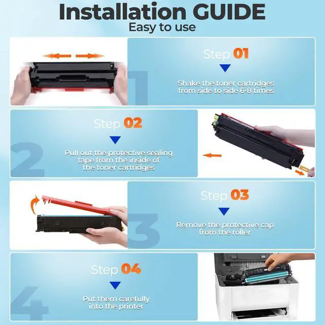Alt view image 6 of 7 - 138X Black Toner Cartridge MFP 3101fdw 3001dw High Yield Compatible for HP 138X Black Laser Jet Toner Cartridge with Chip for Laser Jet Pro MFP 3101fdw 3001dw MFP 3101sdw 3001fdw Printer W1380X HP138A
