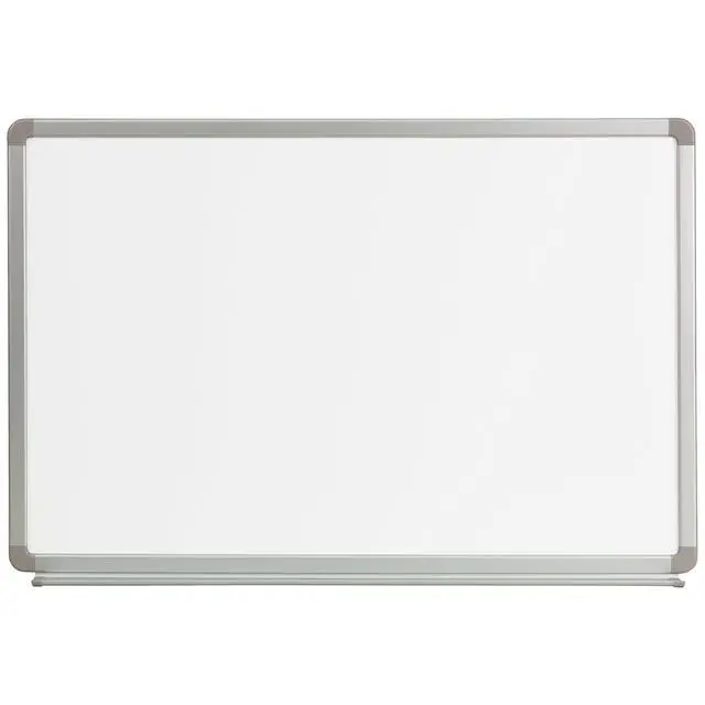 Alt view image 2 of 2 - 3' W x 2' H Magnetic Dry Erase Marker Board
