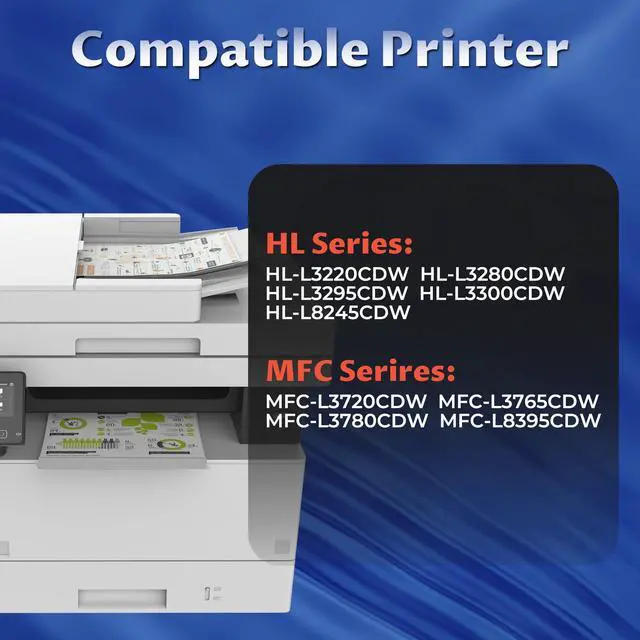 Alt view image 2 of 7 - TN229XL TN229 High Yield Toner Cartridges, Compatible with Brother MFC-L3720CDW MFC-L3780CDW HL-L3280CDW HL-L3220CDW HL-L3300CDW HL-L3295CDW, Black, 2Pack