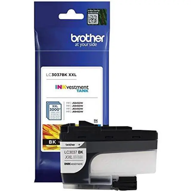 Alt view image 2 of 3 - Genuine LC3037BK, LC3037C, LC3037M, LC3037Y Super High-Yield Black/Cyan/Magenta/Yellow INKvestment Tank Ink Cartridge Set, LC3037
